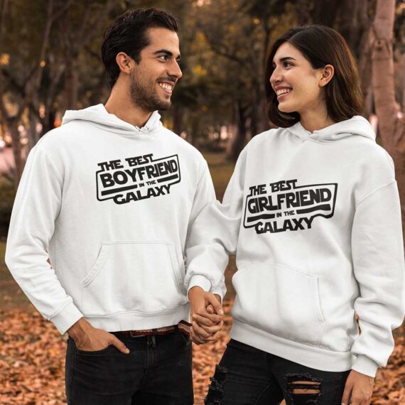The Best Boyfriend And Girlfriend In The Galaxy Couple Shirt Best Star Wars Valentine Gift
